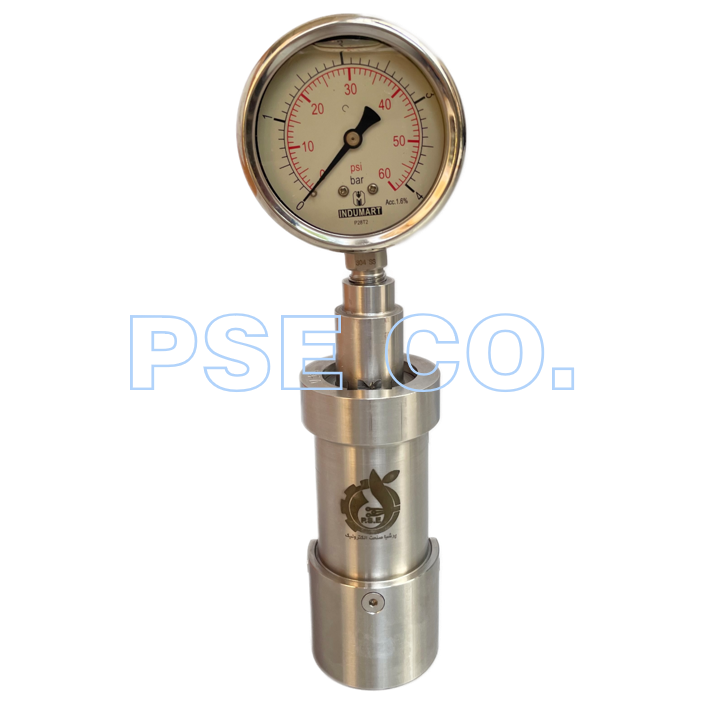 سنجه ی حجم گاز دستی CO₂ (تست گاز دستی بطری)1